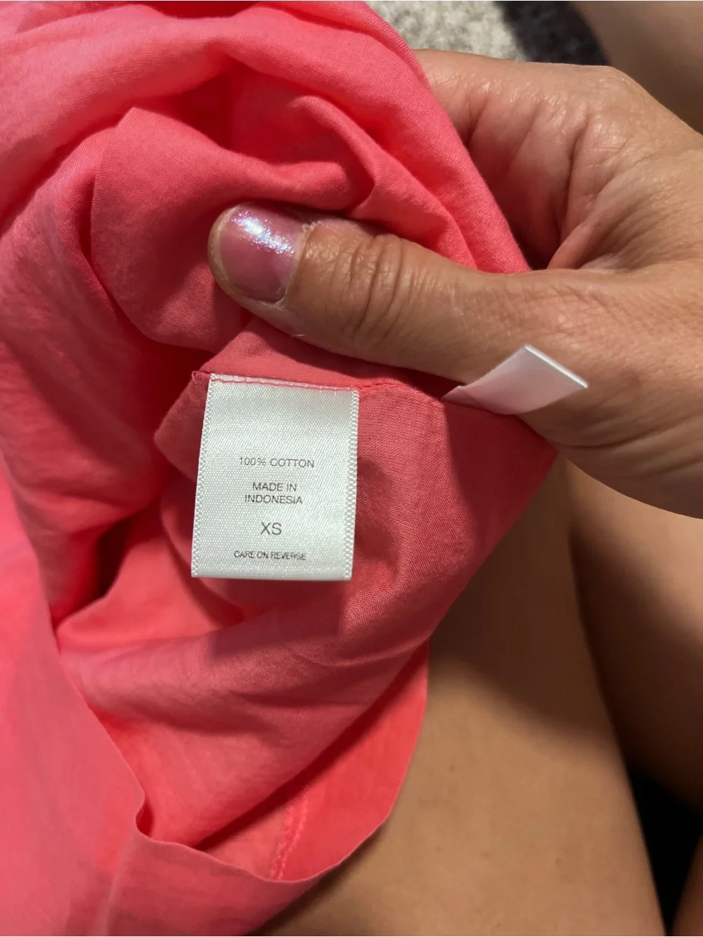 New York & Company Pink Cotton Pleated Sundress XS Sleeveless Summer Dress